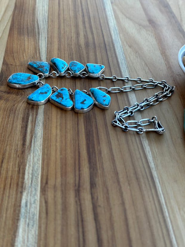 Frederico 9 Stone Necklace