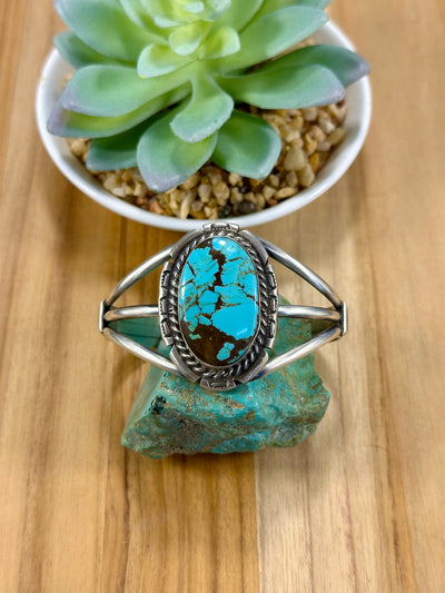 #8 Oval Sterling Silver Cuff