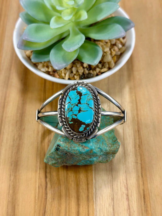 #8 Oval Sterling Silver Cuff