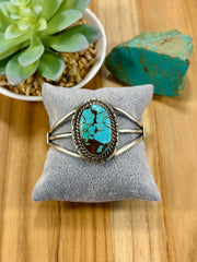 #8 Oval Sterling Silver Cuff