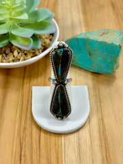Black Jack 2 Stone Ring