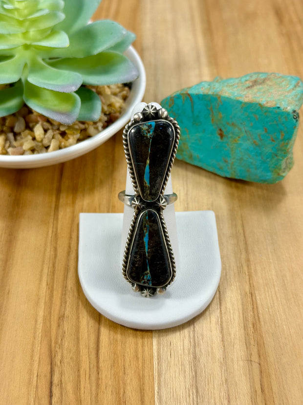 Black Jack 2 Stone Ring