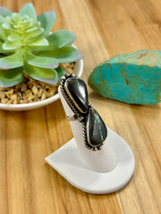 Black Jack 2 Stone Ring