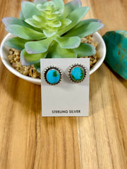 Sonoran Gold Sterling Silver Stud Earrings