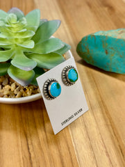 Sonoran Gold Sterling Silver Stud Earrings