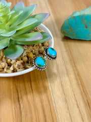 Sonoran Gold Sterling Silver Stud Earrings