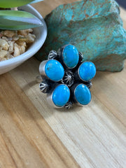 Kingman 5-Stone Flower Ring