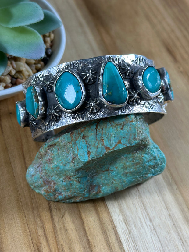 7 Stone Kingman Bracelet