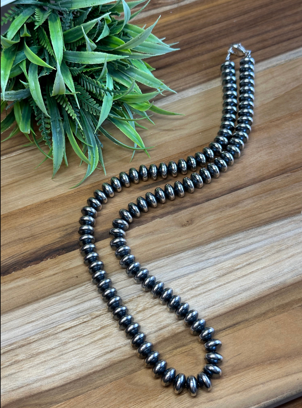 10MM Rondelle Sterling Pearls